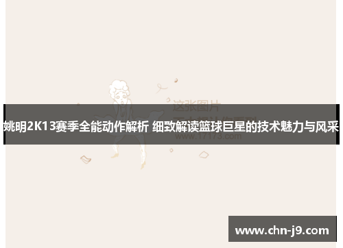 姚明2K13赛季全能动作解析 细致解读篮球巨星的技术魅力与风采