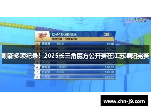 刷新多项纪录！2025长三角魔方公开赛在江苏溧阳完赛